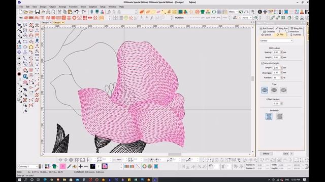 Make A Precious Bouquet In Wilcom Embroidery Studio e4.2 смотреть онлайн