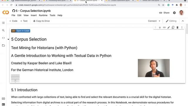 Text Mining for Historians Unit 6: Analysis with Python Part 2 смотреть онлайн