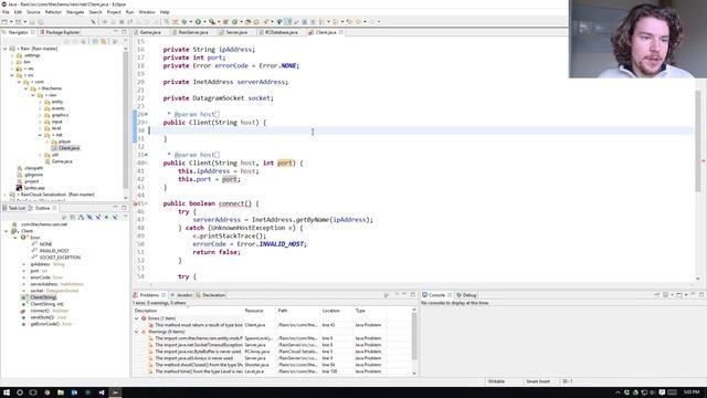 Game Programming S2 E05 - Connecting the Client and Server смотреть онлайн