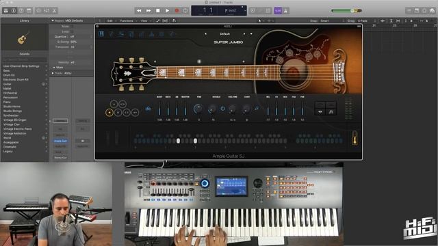 Ample Sound AGSJ Demo and Review (Gibson SJ-200) смотреть онлайн