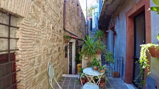 Castelnuovo di Porto (Lazio), Italy【Walking Tour】History in Subtitles - 4K смотреть онлайн