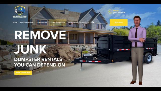 Monterey Bay Dumpster Services - 831-262-6939 смотреть онлайн
