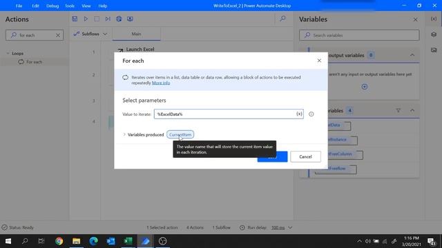 Excel Automation in Power Automate Desktop | Write to Excel worksheet in Power Automate Desktop #03 смотреть онлайн