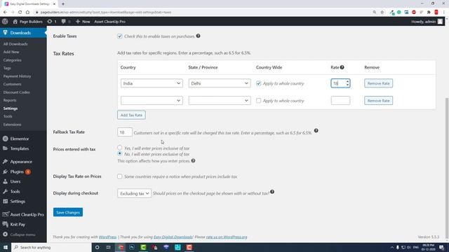 Tax Set Up for EASY DIGITAL DOWNLOADS смотреть онлайн