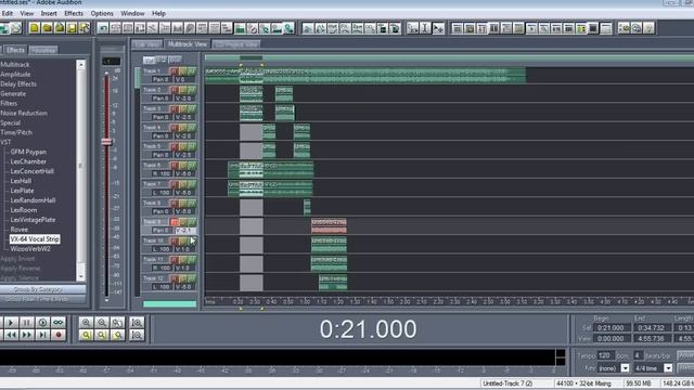 Видео урок как сводить в Adobe audition 1.5часть№2.avi смотреть онлайн