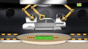 Compact Car | Rusty Garage | Car Garage | Trucks And Cars Video For Kids