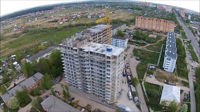 ЖК Благовест, ход строительства 14.05.2015 - Новостройки Сергиева Посада смотреть онлайн