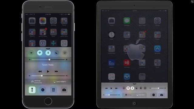 iPhone and iPad Control Center and Notification Center Review смотреть онлайн