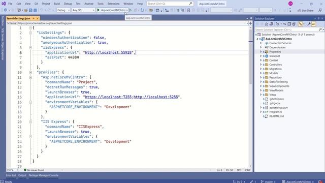 Role of launchsettings.json file in asp.net core MVC | Why do we use launchsettings.json file смотреть онлайн