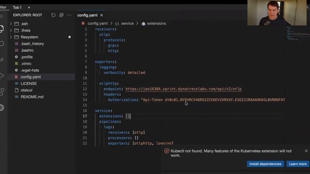 Ingest OpenTelemetry Logs Lines into Dynatrace without the OneAgent смотреть онлайн