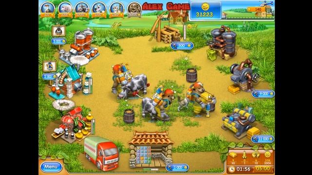 Farm Frenzy 3 Russian Roulette (8 Astronaut Ave) GOLD Веселая ферма 3 Русская Рулетка Космонавтов 8 смотреть онлайн