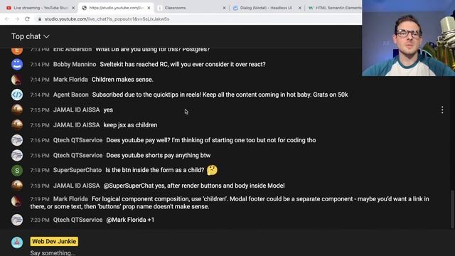 50k Subscribers Live Stream! Working on a Classroom App | T3 Stack, Next, Tailwind, tRPC, Prisma смотреть онлайн