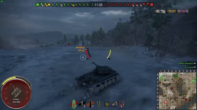 World of Tanks_Amx 13 75 arctic region смотреть онлайн