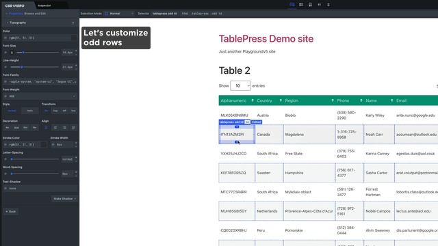 How to Customize a Table in WordPress with CSS Hero and Tablepress смотреть онлайн