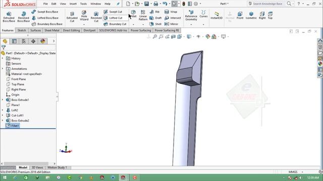 Solidworks Tutorial # 115 How to Design Heat Radiator 3D Model in solidworks||Solidworks Easy Desig смотреть онлайн