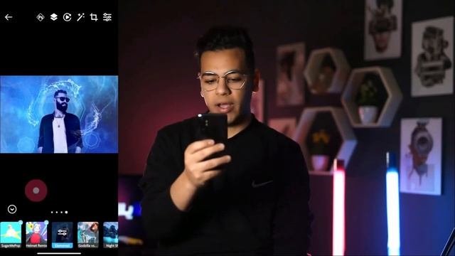 شرح برنامج تعديل الصور للموبايل || Photoshop Camera