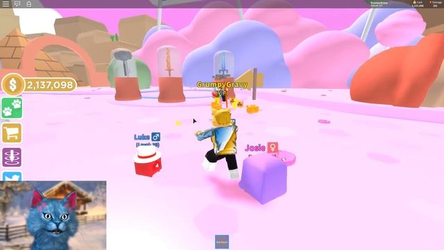 I Got The Girl THANOS PET... Her Power WILL SHOCK YOU! - Roblox Pet Hero Simulator смотреть онлайн