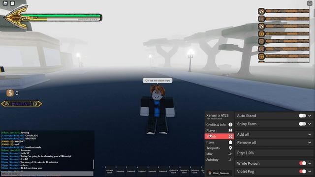 {YBA} ROBLOX | Your Bizarre Adventure Script GUI / Hack | Item Farm | *PASTEBIN 2022* смотреть онлайн