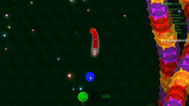 wormax.io (игра про червячка) смотреть онлайн