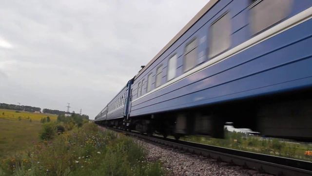 [РЖД][МЖД] Тепловоз ТЭП70 с поездом 68 смотреть онлайн
