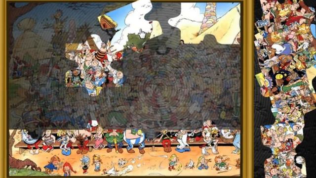 Игра Земля Астерикса и Обеликса пазл смотреть онлайн