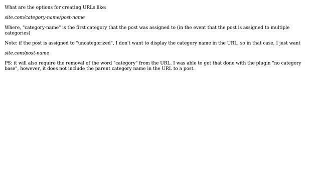 Wordpress: How to include first assigned category in the post URL? смотреть онлайн