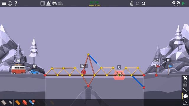 Poly Bridge 2 - 1-11 Stop N' Go - Walkthrough смотреть онлайн