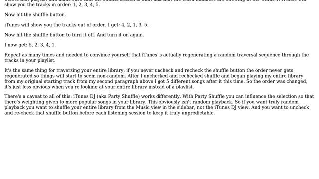 Apple: Why isn't iTunes shuffle random? (6 Solutions!!) смотреть онлайн
