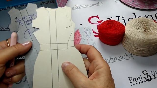 Вязаные платья для Барби и МК платья - футляр (начало). смотреть онлайн