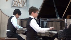 С. Прокофьев, Танец рыцарей (Монтекки и Капулетти) Егор Путилин и Антон Чемисов