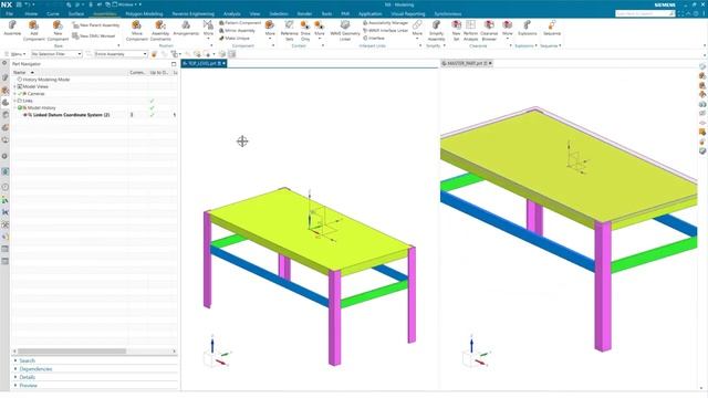 NX Top Down Modeling With Master Link смотреть онлайн