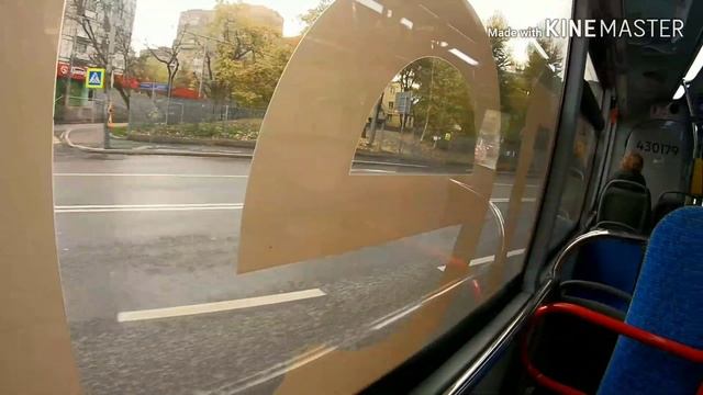 Московский электробус. Маршрут Т14 "Электрозаводский мост" - "ЖД платформа Северянин (буд МЦД5)" смотреть онлайн