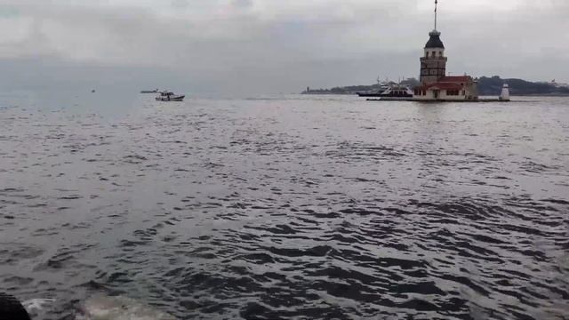 KIZ KULESi, СТАМБУЛ, девичья башня ОСЕНЬЮ! смотреть онлайн