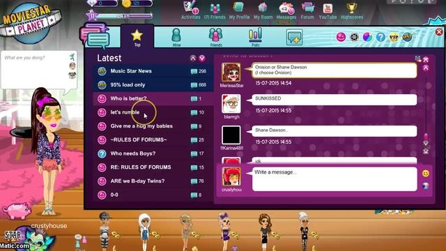 Reading the forums on MSP :) смотреть онлайн