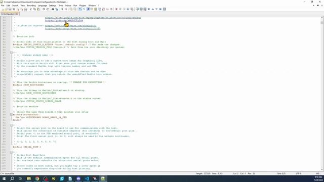 Marlin Firmware - VScode - Marlin Example File Guide смотреть онлайн