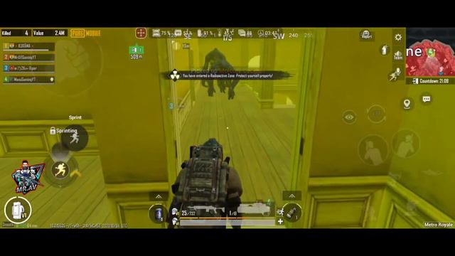 Metro Royale - Enemy surprised in Black door using glitch (old video) #mravgaming #metroroyale смотреть онлайн