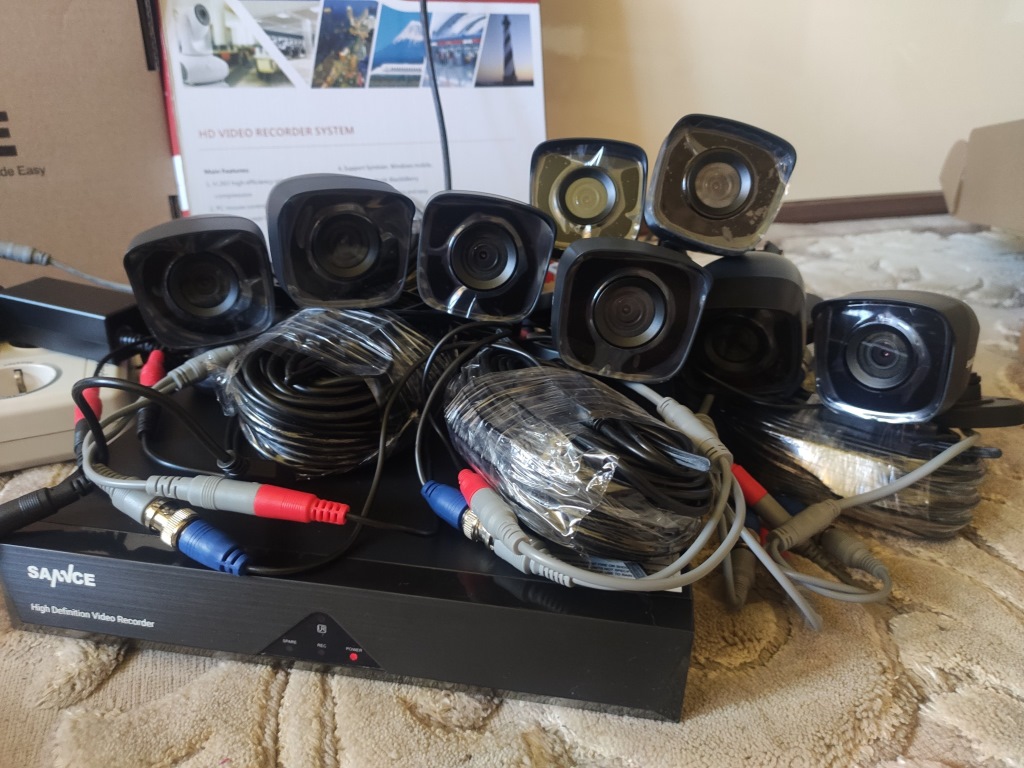 Подключение готового комплекта Видеонаблюдения смотреть онлайн