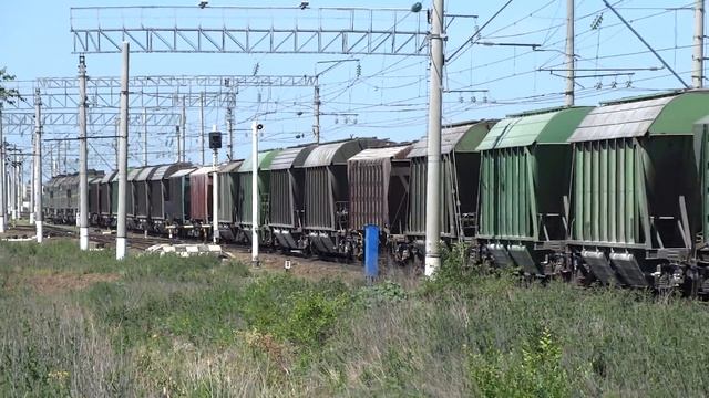 Прибытие грузовой вывозки с направления Пугачевск -Сенная на станцию Сенная смотреть онлайн