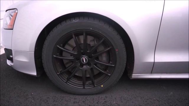 Audi S8 Winter TIre Setup смотреть онлайн