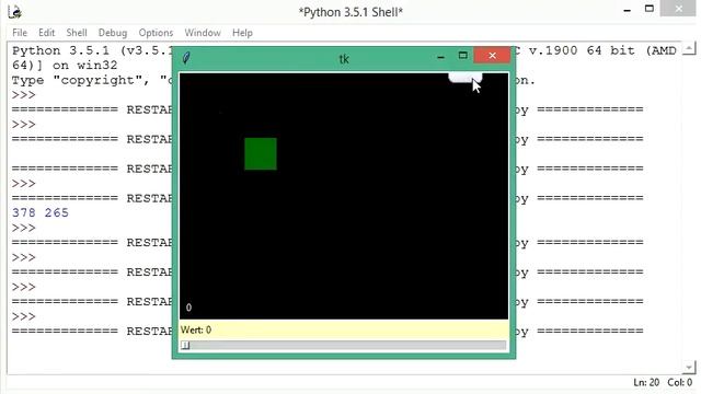 028 GUI mit Python: ein Bild auf die Canvas setzen und verändern смотреть онлайн