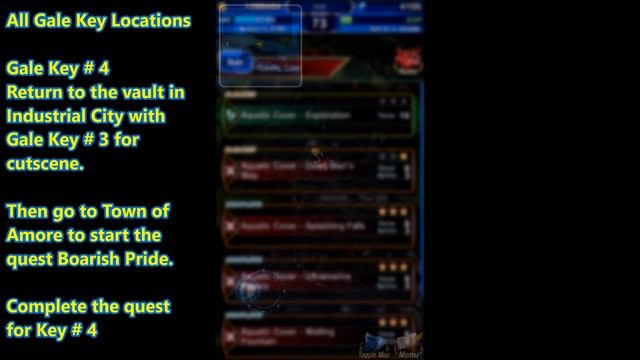 All Gale Keys - Requirement for Flamering Key Vaullt in Zoldaad - Final Fantasy Brave Exvius FFBE смотреть онлайн