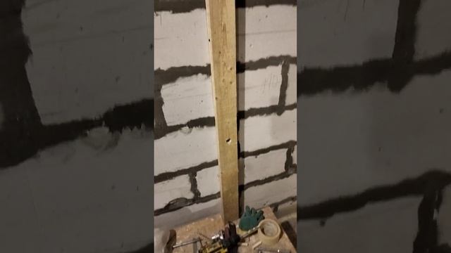 Баня из газобетона. Обрешетка ч.1 смотреть онлайн