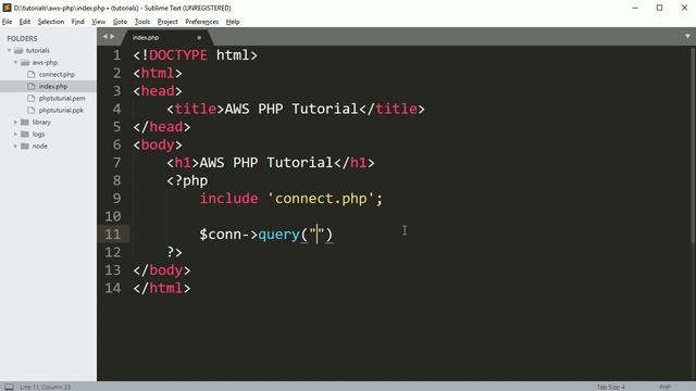 Connect AWS RDS MySQL database instance with PHP part8 смотреть онлайн