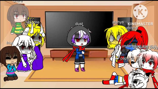 undertale+underfell and underswap papyrus react to sans aus enjoy смотреть онлайн