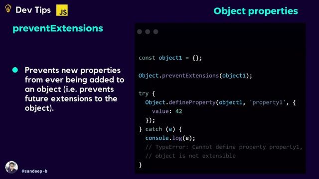 JavaScript - Object properties смотреть онлайн