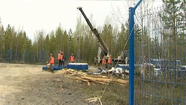 Периметральное ограждение Аэропорт Нягань смотреть онлайн