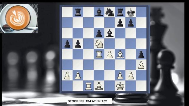 STOCKFISH13 defeats FAT FRITZ2 | Game replay and analysis смотреть онлайн