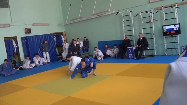 Гудиев Аллан. -60 кг. 3 встреча.Открытый Чемпионат Киева по дзюдо до 21 года. 18 марта 2015 смотреть онлайн