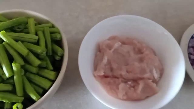 Quick And Easy Stir Fry Long Beans With Minced Pork #MaysRecipe