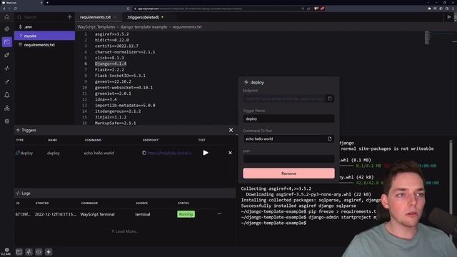 Host Django Applications Easily with WayScript смотреть онлайн